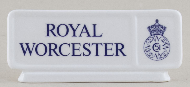 Plaque promotional c1950s